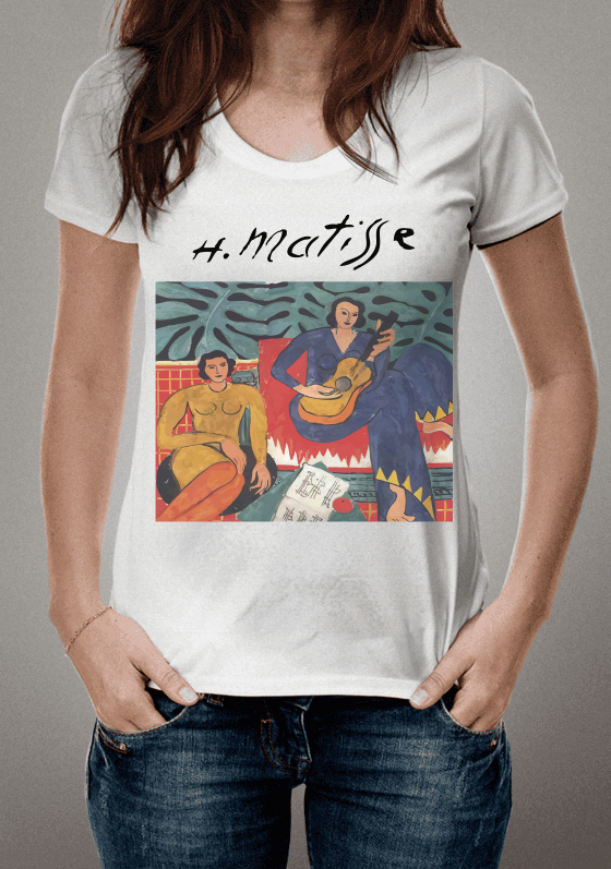 Nome do produto  H. Matisse - Guitar Girls 